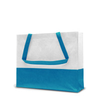 Weiß/Cyanblau