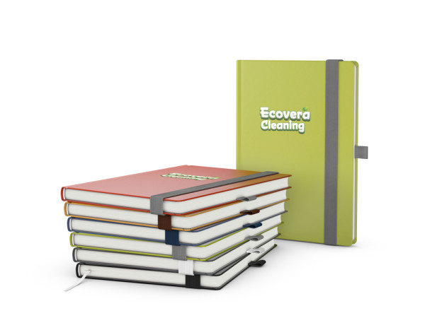 Notizbuch Organic-Book RECYCLING Apfelleder-Hardcover farbig A5