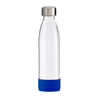 blau, silber, transparent