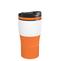 orange, weiß