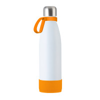 orange, weiß