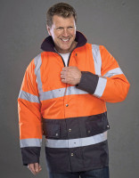 Hi-Vis Orange, Navy