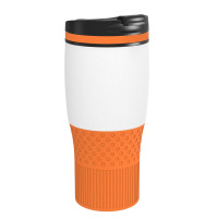 orange, weiß