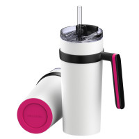 magenta, weiß