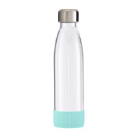 hellblau, silber, transparent