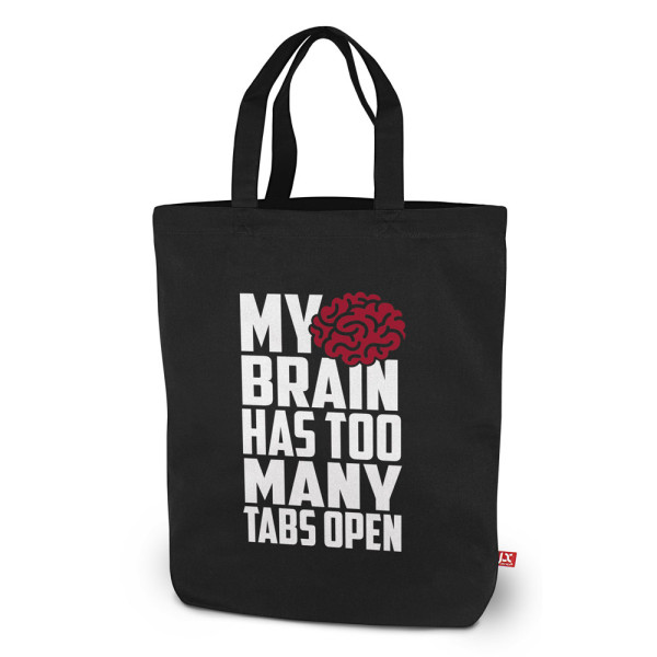 SYDNEY - Schwere Baumwolltasche mit kurzen Henkeln