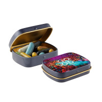 Matt Dunkelblau/Gold