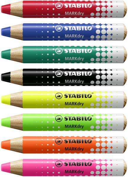 STABILO MARKdry Whiteboard-Marker 6er-Set
