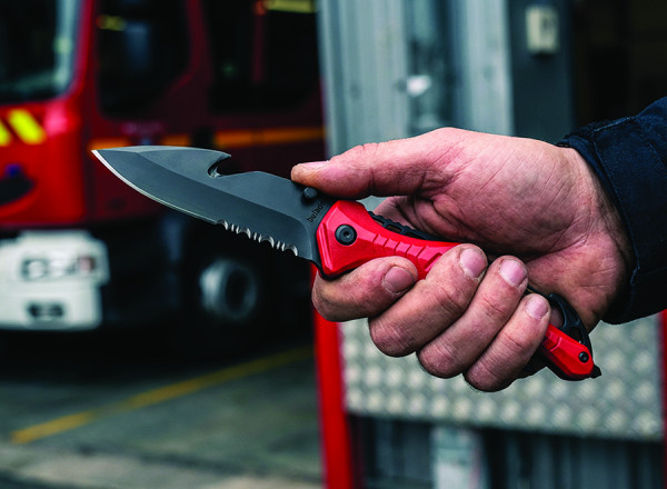 Rettungsmesser 'Emergency', rot