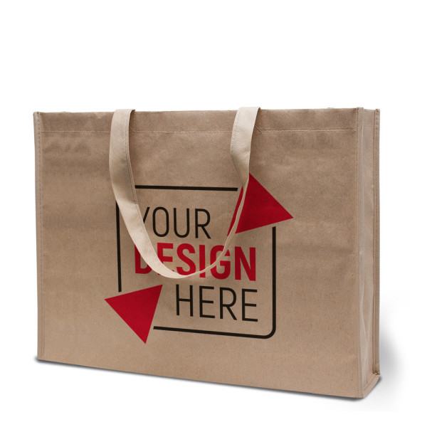 MADRID – BIG-Shopper aus Kraftpapier und PP-Non-Woven