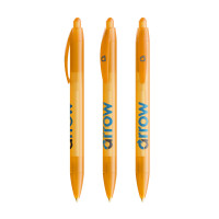 Gefrostetes Orange Blaue Tinte