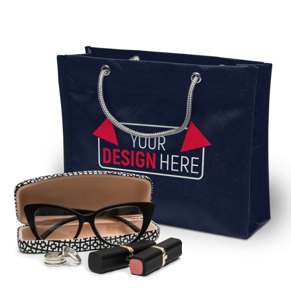LONDON – Kleine Boutique Tasche mit Tragekordeln