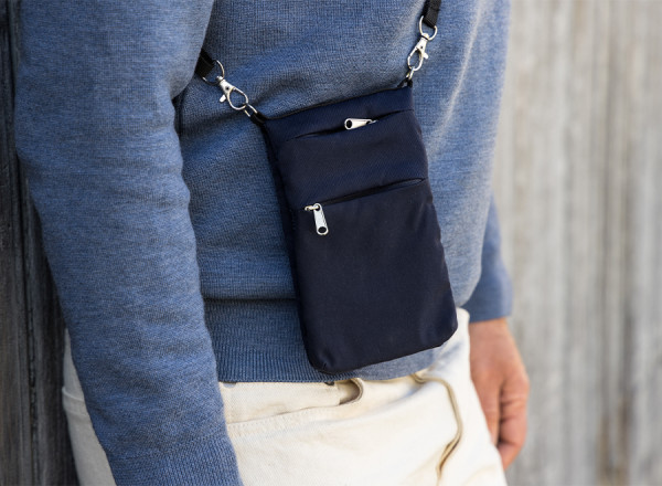 Täschchen 'Toledo', Polycotton Mitternachtsblau