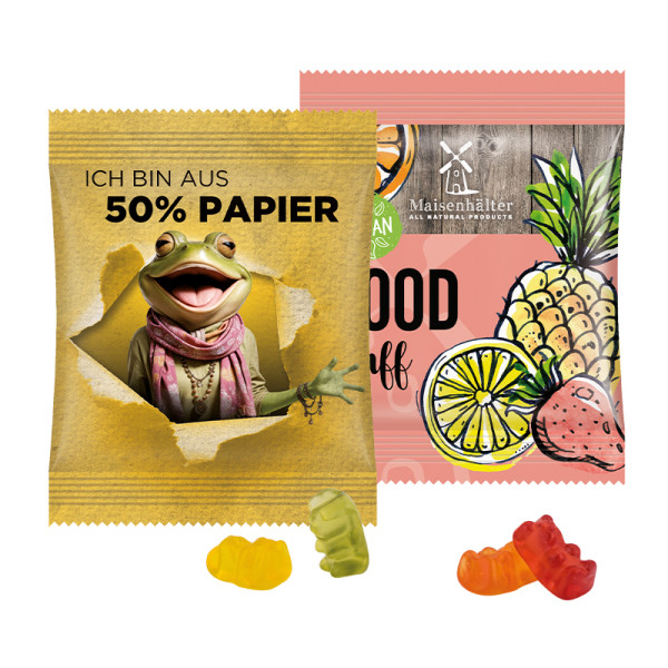 Minitüte 12 g Trolli vegane Fruchtgummi Bärchen