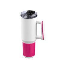 magenta, weiß