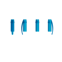 Gefrostetes Blau Blaue Tinte