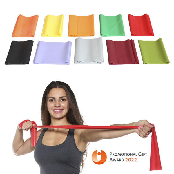 Fitnessband - komplett kundenspezifisch - vegan & aus Naturlatex - ab 5.000 St.