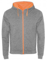 Heather Grey 58, Fluor Orange 223