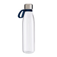 dunkelblau, silber, transparent