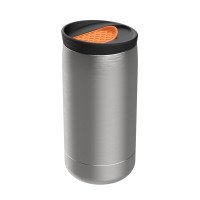 schwarz, silber, orange