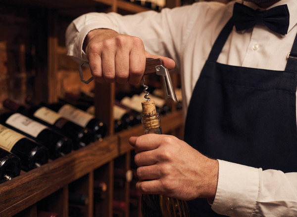 Kombiflaschenöffner ‘Hexagone’, clear