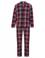 Red-Navy Check