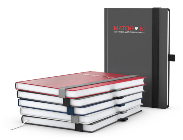 Notizbuch Vision-Book EXPRESS Kunstleder-Hardcover matt-farbig