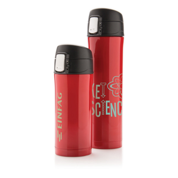 Easy Lock Vakuum-Flasche aus RCS recyceltem Stahl