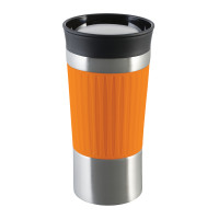 schwarz, silber, orange
