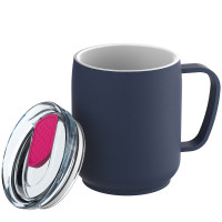 magenta, dunkelblau, transparent