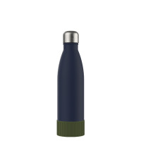 olivgrün, marineblau, silber