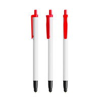 Rot Recycelt Blaue Tinte