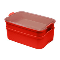 nature red/crystal clear