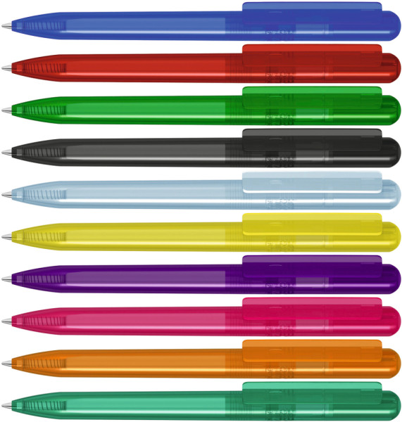 RECYCLED PET PEN CHANGE transparent