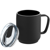 schwarz, transparent