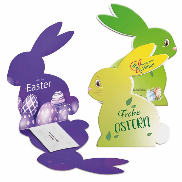 Klappkärtchen Osterhase
