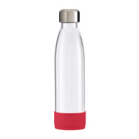 rot, silber, transparent