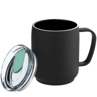 schwarz, mint, transparent