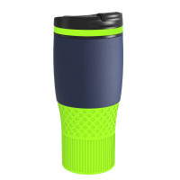 hellgrün, marineblau