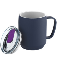 lila, dunkelblau, transparent