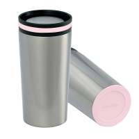 hellmagenta, rose, silber