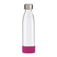magenta, silber, transparent