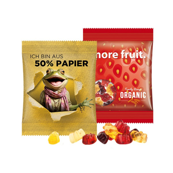 Minitüte 15 g Trolli 30% Fruchtsaft Bärchen