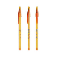 Transparent Orange/ Schwarze Tinte