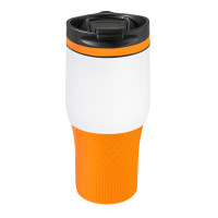 orange, weiß