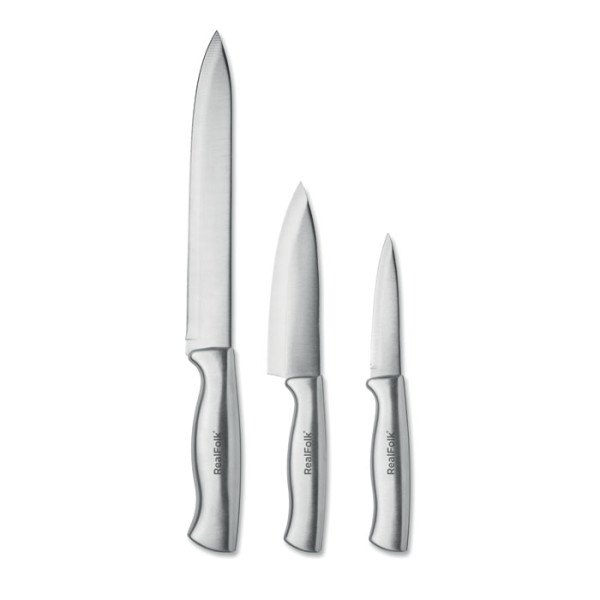 COCINERO - Messer-Set Edelstahl 3-tlg.