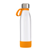 orange, silber, transparent