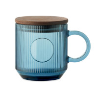 transparent blau