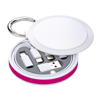 magenta, weiß