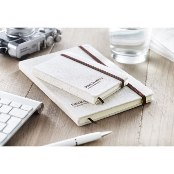 RUNDO + - DIN A6 Notizbuch mit Canvas